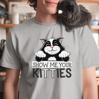 Load image into Gallery viewer, Show Me Your Kitties | Crew Neck T-shirt
